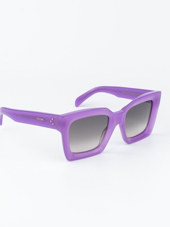 Celine 3 DOTS Women Sunglasses Lilac Gradient Square CL40130I 78F NEW AUTHENTIC main image 9